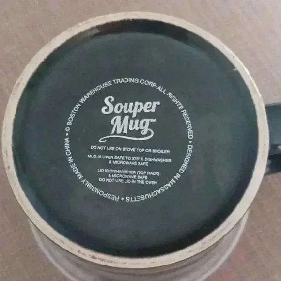 The SOUPER MUG...coffee or soup you are good to go.. - Picture 3 of 5